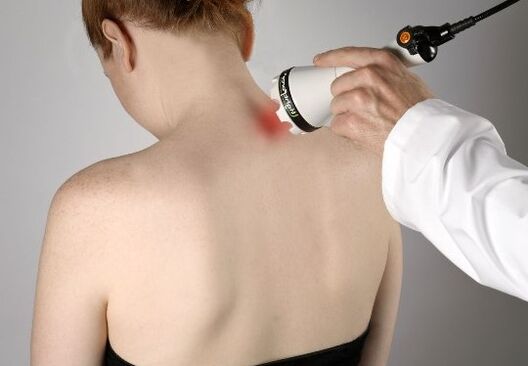 Eletroforese da região cervical